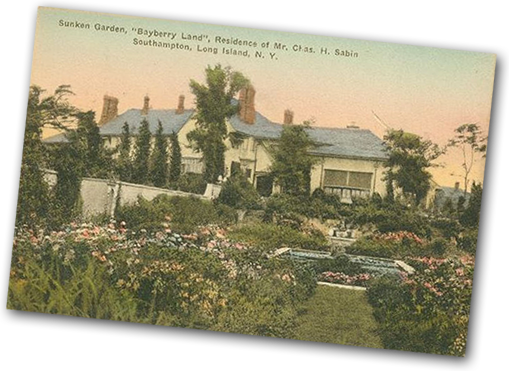 Bayberry Land postcard from Rogers Memorial Library