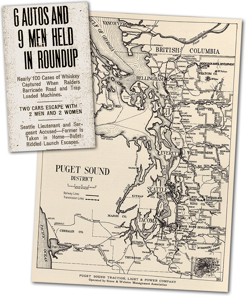 Olmstead Article and 1913 Puget Sound Map
