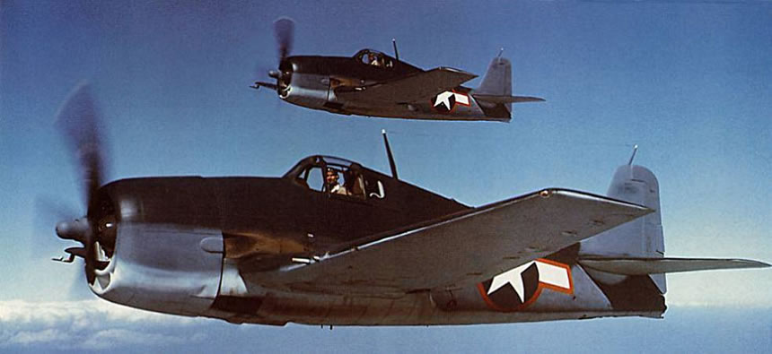 F6F in flight.