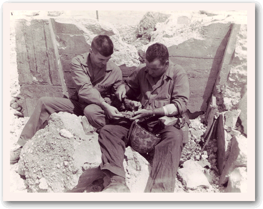 On Peleliu.