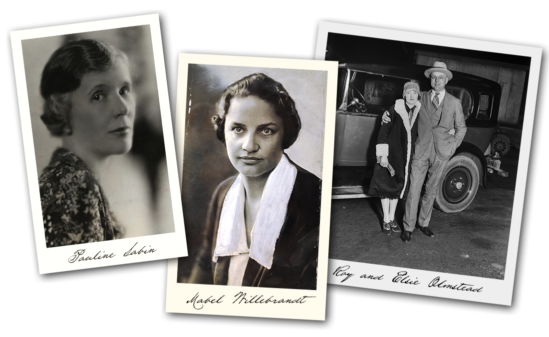 Pauline Sabin, Mabel Willebrandt and  Roy and Elsie Olmstead